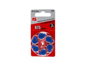 Bateria pastylkowa, PR44, 1.4V, 300mAh, RS PRO