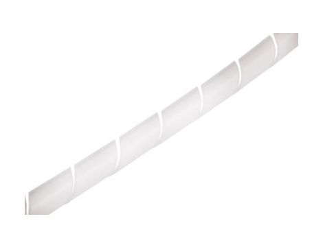 Opaska spiralna, Ø , Ø Maximum of 3mm, -50 → +50 C, materiał: Polietylen, kolor: Naturalny, RS PRO