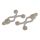 Spinka do kabli Spinka zaciskowa, 7.6mm, materiał: Nylon 66, RS PRO