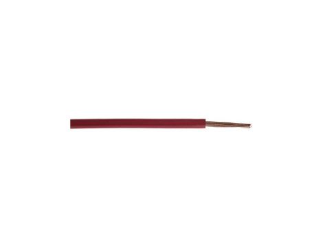 Jednożyłowy kabel sterowniczy CSA 1,5 mm, Maks. +70C 1000 V Czerwony, RS PRO