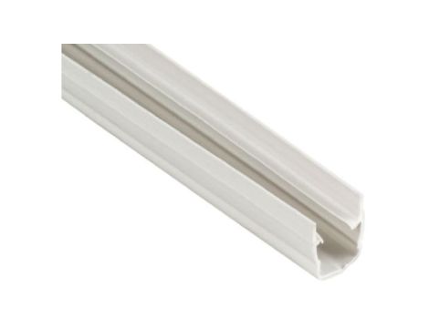 Pasek zasłaniający na profile, Szary, PP, 8mm, dł. 2m 10-elem., RS PRO