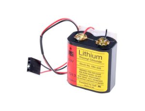 Akumulator do zasilania awaryjnego komputerów, rozmiar: 223 A/J, złącze: Smycz przewodu, 6V, Lit-chlorek tionylu, 1.5Ah