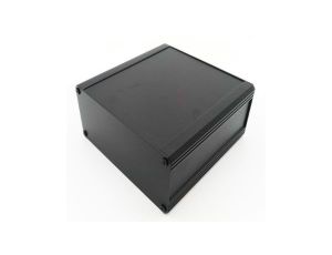 Obudowa radiatora Czarny IP40, 200 x 200 x 175mm, RS PRO