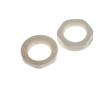 Nakrętka do dławnic kablowych, M20, IP68, kolor: Biały, materiał: Nylon 66, RS PRO