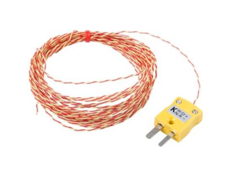 Termopara typ K do +250C 5m kabel 5m ANSI