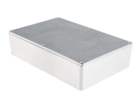 Obudowa ekranowana Srebrny IP66 Neopren, 222.1 x 145.9 x 55.9mm, RS PRO