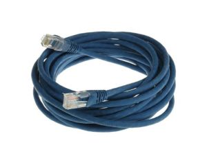Kabel kat. 5e U/UTP Niebieski 5m