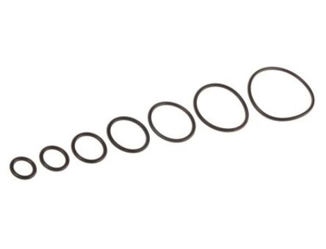 Zestaw oringów doczołowych, wymiary calowe Nitryl, Kit Contents 230 szt. RS PRO