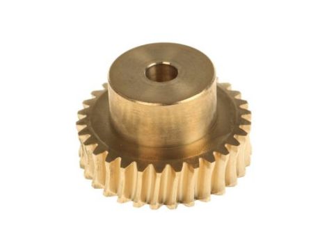 Przekładnia śrubowa – koło, Brąz