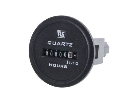 Licznik godzin Analogowa 6-cyfrowy 4 → 30 V AC/DC RS PRO