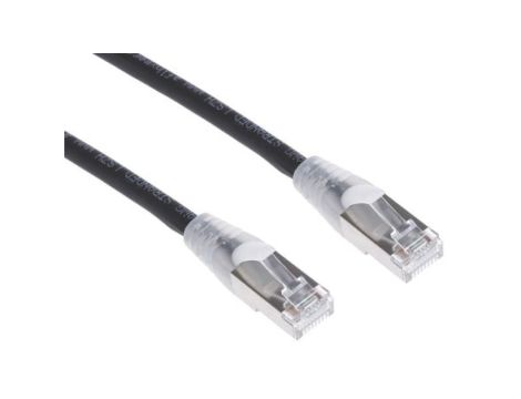 Zespół kablowy kategorii 6a Czarny S/FTP RS PRO