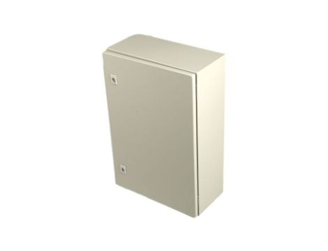 Szafka ścienna rozdzielcza RAL 7032, materiał: Stal, IP66, 600 x 400 x 200mm, RS PRO