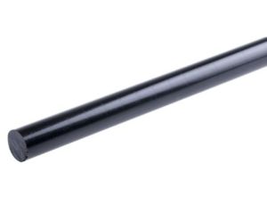 Pręt nylonowy, Ø 10mm x 1m, kolor: Czarny
