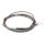Termopara typ J do +350C 25mm kabel 2m, Stal nierdzewna IEC