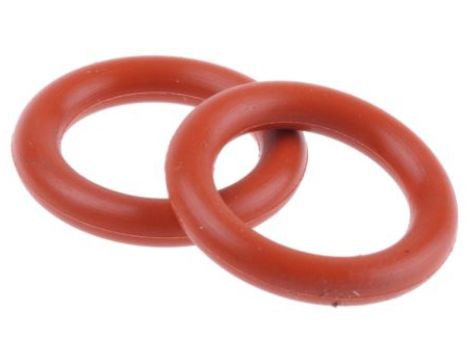 Pierścień O-ring, materiał silikon, 2.62mm, Ø zew 5/8cal, RS PRO