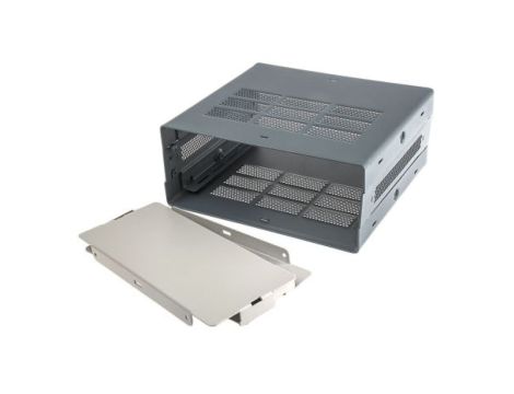 Obudowa urządzeń elektronicznych wentylowana, Stal, Czarny, Nie, 279 x 203 x 175mm, RS PRO