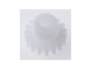 Koło zębate walcowe, moduł: 1, l.zębów: 16, śr. piasty: 10mm, śr. otworu: 5mm, POM