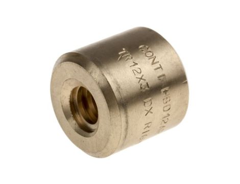 Nakrętka okrągła Cylindryczne 3mm 12mm 26mm 24mm RS PRO