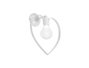 Kinkiet AMORE WHITE 1xE27