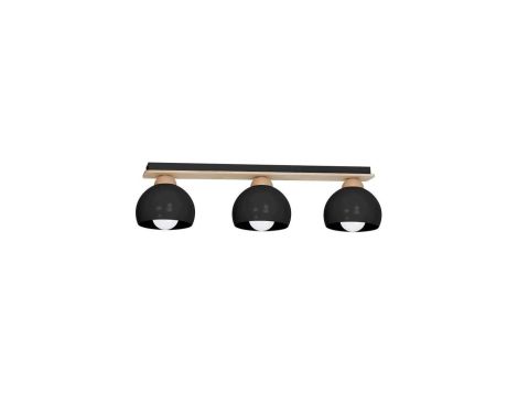 Lampa sufitowa dama black 3xE27 MLP6560