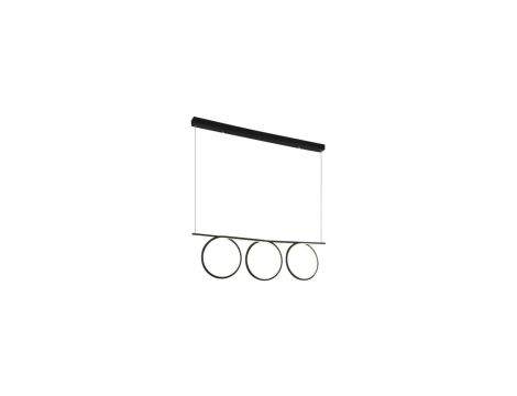 Lampa wisząca loop black 60W LED 4200 lm ML523