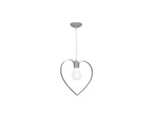 Lampa wisząca AMORE GREY 1xE27