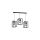 Lampa wisząca trzypunktowa RALPH 3712 3xE27 max. 60W metal + drewno MLP3712