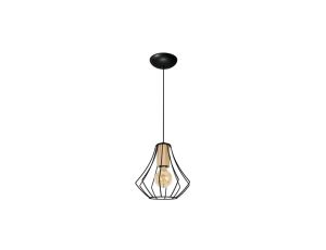 Lampa wisząca will black 1xE27 MLP4188
