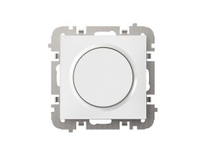 Vestra Ściemniacz LED obrotowy bez ramki podtynkowy IP20 biały 3807-10