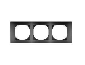 Vestra Ramka potrójna IP20 czarny 3873-09