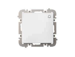 Vestra Łącznik zwierny dzwonek bez ramki podtynkowy IP20 biały 3814-10