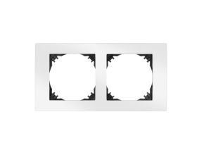 Vestra Ramka podwójna IP20 biały 3872-00