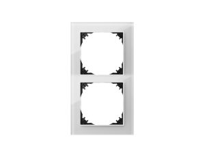 Vestra Ramka podwójna szkło IP20 biały 3872-62