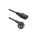 Qoltec Kabel zasilający IEC C13/SCHUKO 3x0.75mm 1.5m