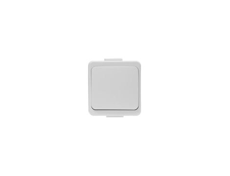 SMART Łącznik zwierny n/t 10A, 250V, światło/dzwonek IP44 biały 00060278