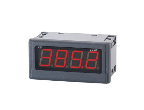 Amperomierz 4 cyfrowy wejście AC 230V 0-5A jednostak A z atestem KJ N24 Z510300M1
