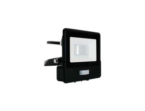 Projektor LED z czujnikiem ruchu 10W 735lm 6500K Dioda SAMSUNG IP65 Kabel 1m Czarny 5 Lat Gwarancji 20282