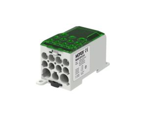 Blok dystrybucyjny - rozdzielczy OJL280A zielony we: 1xAl/Cu 35-120 wy: 2x6-35mm2/5x2,5-16mm2/ 4x2,5-10mm2 1000V MAB1281G10