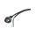 Przewód z wtyczką kątową 3x1,0mm 3m czarny
