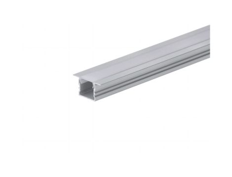 Profil led Standard Plus 2m anodowany z osłoną mleczną MLF