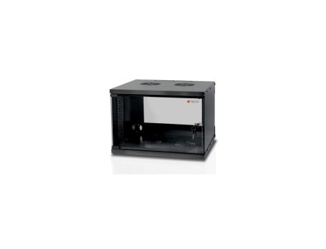 Szafka Wisząca RACK ECO 19 6U/320mm Zmontowana Czarna
