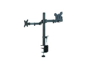 UCHWYT BIURKOWY DO 2 MONITORÓW LED/LCD 13-27 L-02N ART