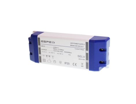 Zasilacz LED 12V 8,3A 100W ESPE LNH10012CV
