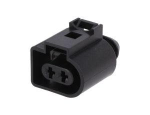 Złącze Automotive MCP żeńskie czarne 2-PIN 1-1355200-1