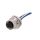 Złącze okrągłe M12 żeńskie proste 4pin 250V 0,2m T4171310004-001