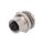Złącze okrągłe M12 żeńskie proste montaż THT 4pin 250V T4141512041-000