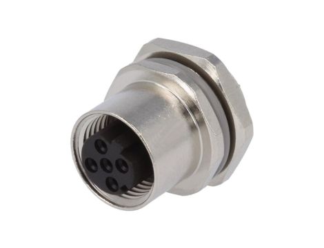 Złącze okrągłe M12 męskie proste do lutowania 4pin 250V T4133512041-000
