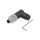 Złącze okrągłe M8 męskie kątowe nieekranowane na zacisk 3pin 60V T4013008031-000