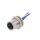 Złącze okrągłe M12 żeńskie proste 5pin 60V 0,2m T4171110405-001