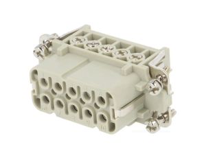 Złącze HDC żeńskie 10-PIN 250V T2010102201-000